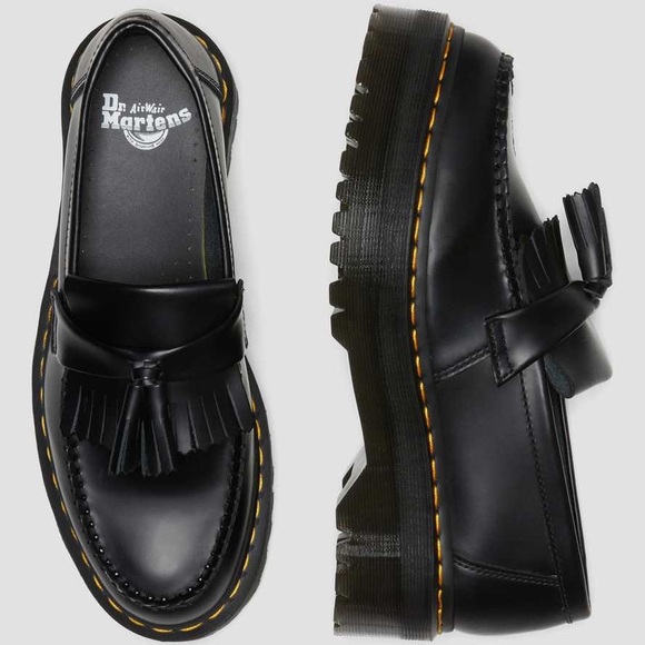 Dr. Martens Shoes - 🆕Dr. Martens ADRIAN QUAD Platform Tassel Loafers